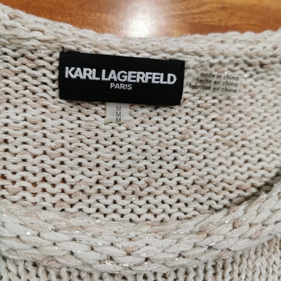 Karl Lagerfeld Knit Sweater - M - Picture 2 of 2